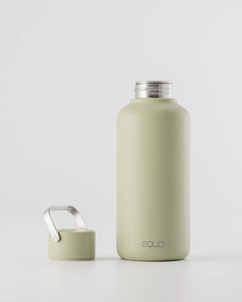 Butelka do wody stalowa matcha