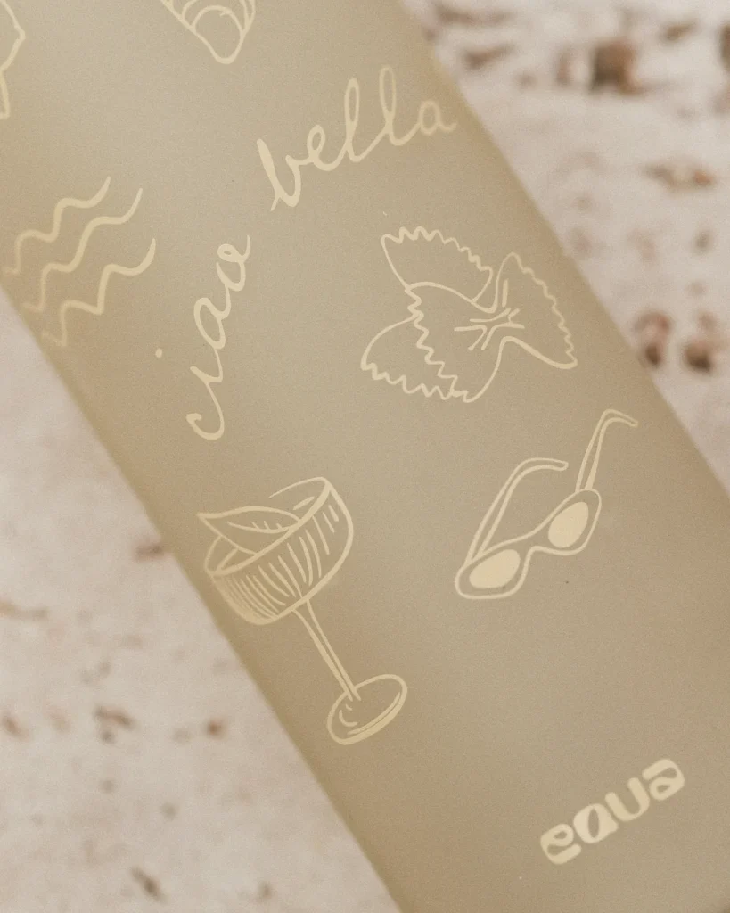 butelka szklana ciao bella