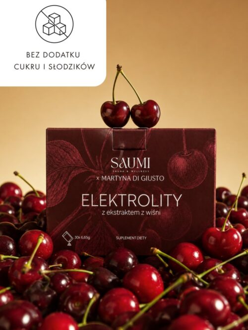 elektrolity saumi z ekstraktem z wiśni