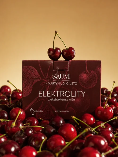 elektrolity saumi z ekstraktem z wiśni